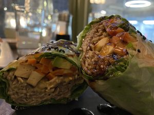 Nutty Buddy Wrap  at Beyond Sushi in New York City