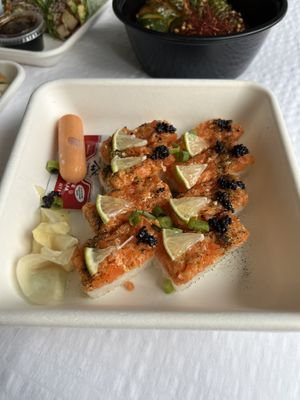Ohizushi Spicy Salmon  at Beyond Sushi in New York City