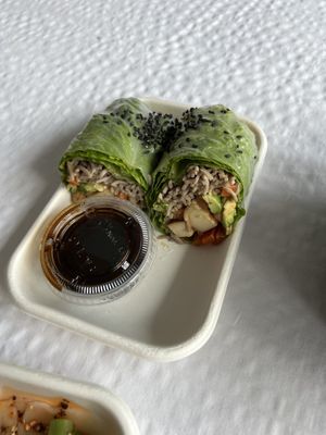 Nutty Buddy Wrap  at Beyond Sushi in New York City