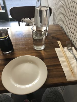 Table  at Beyond Sushi in New York City