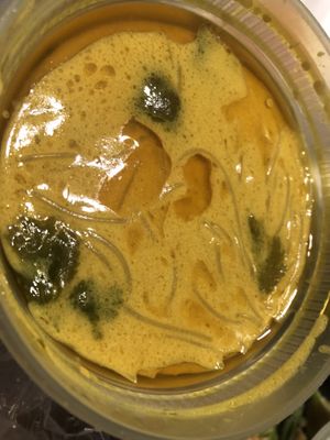 Coconut curry   at Beyond Sushi in New York City