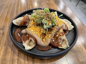 Shiitake Truffle - very flavorful   at Beyond Sushi in New York City