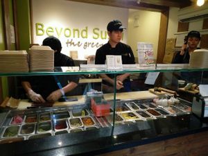 how the sushi is done at Beyond Sushi in New York City