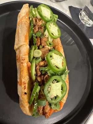 Chick’n Banh Mi  at Beyond Sushi in New York City