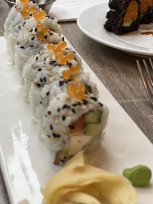 Philly roll  at Beyond Sushi in New York City