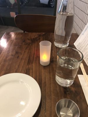 Lack of vegan friend lol  at Beyond Sushi in New York City