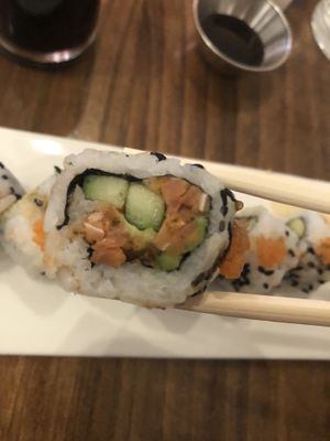 Spicy “Tuna” 12  at Beyond Sushi in New York City