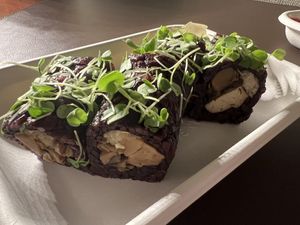 Mighty mushroom at Beyond Sushi in New York City