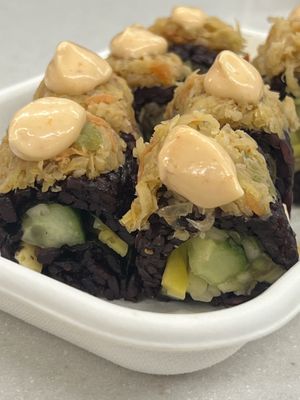 Spicy mang roll  at Beyond Sushi in New York City