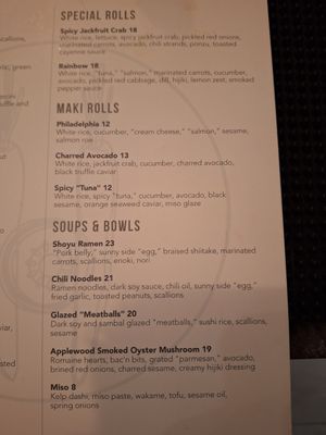  at Beyond Sushi in New York City