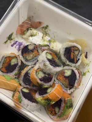 Take away   at Beyond Sushi in New York City