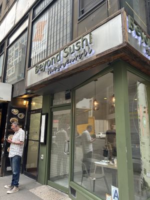 outside   at Beyond Sushi in New York City