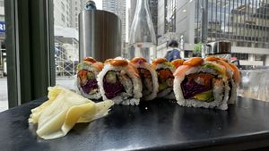   at Beyond Sushi in New York City