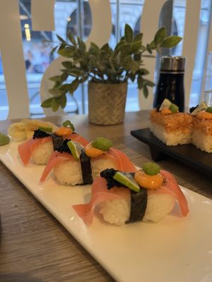   at Beyond Sushi in New York City