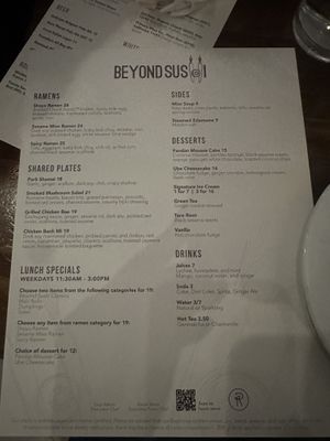   at Beyond Sushi in New York City