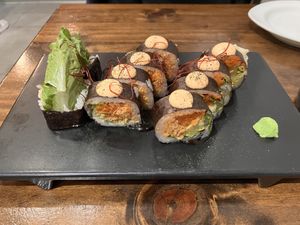 Spicy crab  at Beyond Sushi in New York City