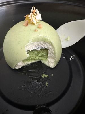 Pandan Mousse Cake  at Beyond Sushi in New York City