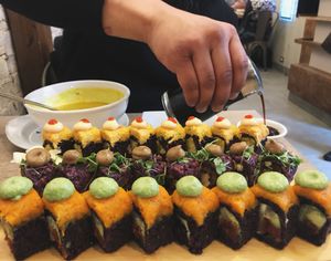 Amazing!  at Beyond Sushi in New York City