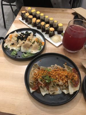 Full meal  at Beyond Sushi in New York City