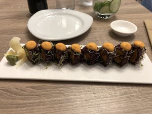 Vegan sushi at Beyond Sushi in New York City