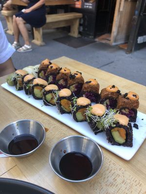 Smoky Jack & Sweet Tree Sushi  at Beyond Sushi in New York City