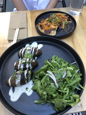 Kefta Kebabs & ‘The Badge’ dumplings at Beyond Sushi in New York City