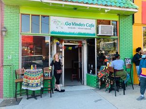 We are open from 5:00PM-9:00PM.  at Govinda's Cafe in Atlanta