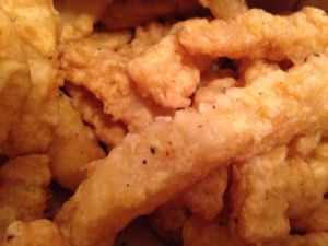 Veda fries at Govinda's Cafe in Atlanta