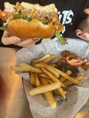   at Govinda's Cafe in Atlanta