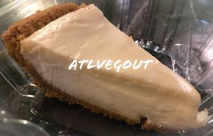 Key lime pie  at Govinda's Cafe in Atlanta