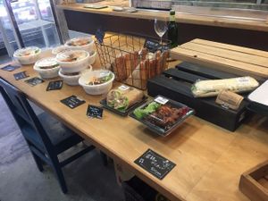 the cafe is not vegan and do not have vegetarian option :( at Kitsch et Bio in Nagoya