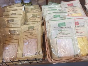 vegan and gluten free noodles at Kitsch et Bio in Nagoya