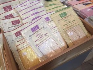 vegan and gluten free noodles at Kitsch et Bio in Nagoya