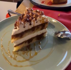 Tiramisú super rico  at Estacion Quimera in Malaga