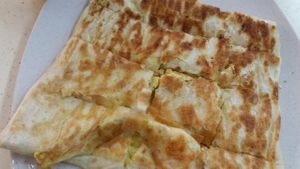 Murtabak at Merit Vegetarian in West Singapore