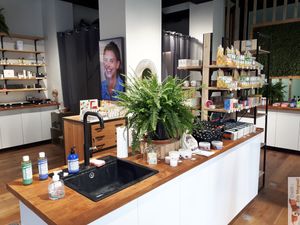 Soap test at Veganie in Paris