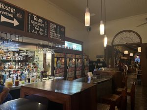 Bar area. Great service and very friendly! It gets busy here though on the weekends/nightttime so expect a wait if you go then  at ViaVia in Leon