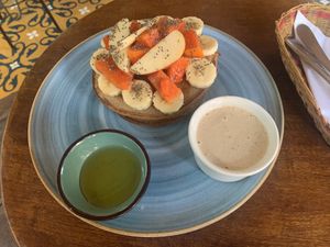 Pancakes  at Ikaro Cafe in Santa Marta