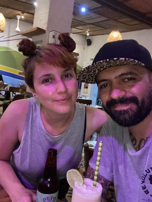   at Ikaro Cafe in Santa Marta