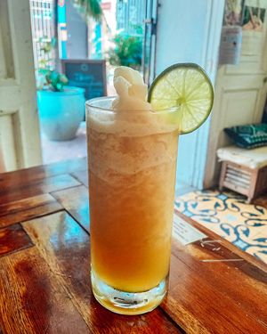 Limonada Natural Frappé 🍹 at Ikaro Cafe in Santa Marta