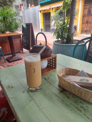  at Ikaro Cafe in Santa Marta