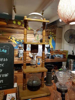   at Ikaro Cafe in Santa Marta