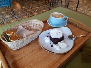   at Ikaro Cafe in Santa Marta