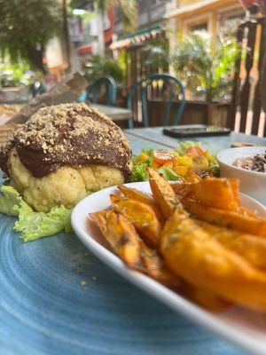   at Ikaro Cafe in Santa Marta