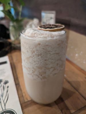 Limonada de coco 2/10 at Ikaro Cafe in Santa Marta