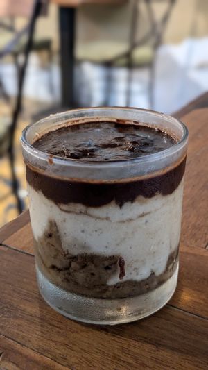 Tiramisu (4,5 out of 5) - very filling 💰15k at Ikaro Cafe in Santa Marta