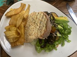 Beirut city sandwich   at Ikaro Cafe in Santa Marta