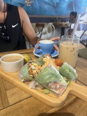 Rolls   at Ikaro Cafe in Santa Marta