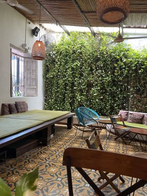   at Ikaro Cafe in Santa Marta