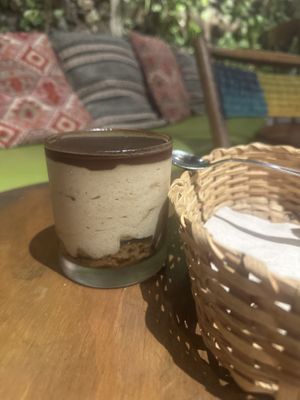 Tiramisu  at Ikaro Cafe in Santa Marta